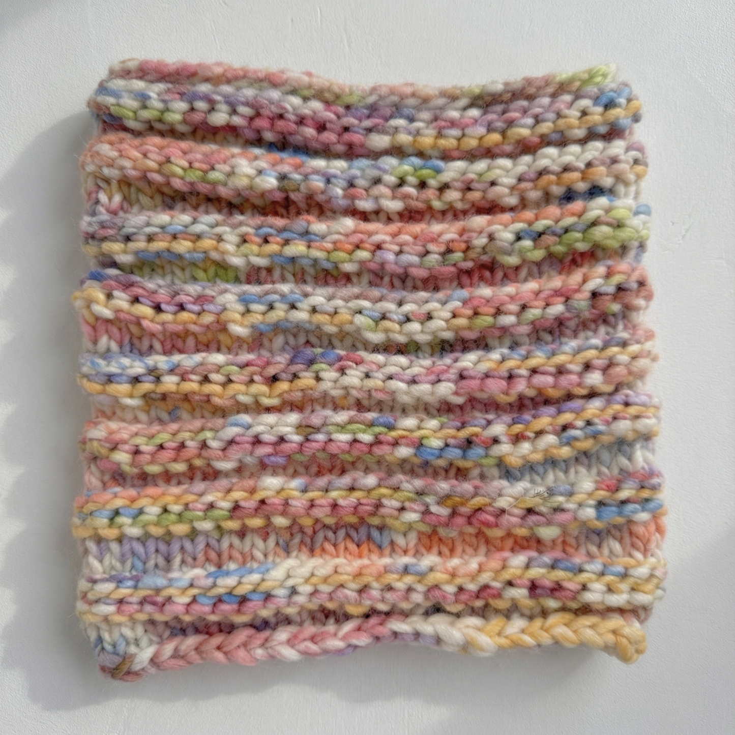 Cuello de lana Arcoíris