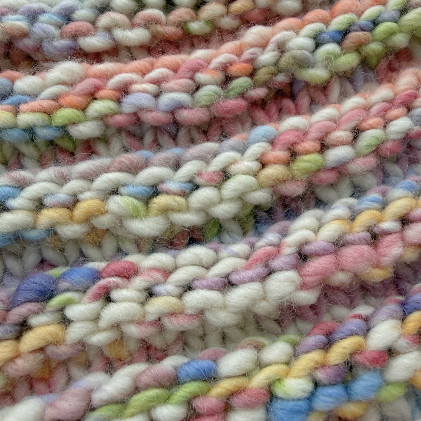 Cuello de lana Arcoíris